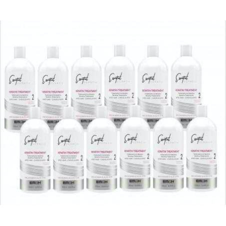 Em2h Essential Keratin lissage brŽsilien (phase 2) 12 X 500 ml