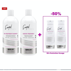 Essential Keratin kit lissage brŽsilien 500 ml duo entretien
