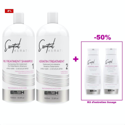 Essential Keratin kit lissage brŽsilien 1000 ml duo entretien