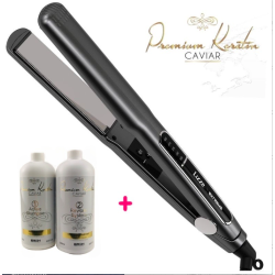 Kit Lissage BrŽsilien Premium Keratin Caviar 1000 ml Lisseur Lizze Extreme 250