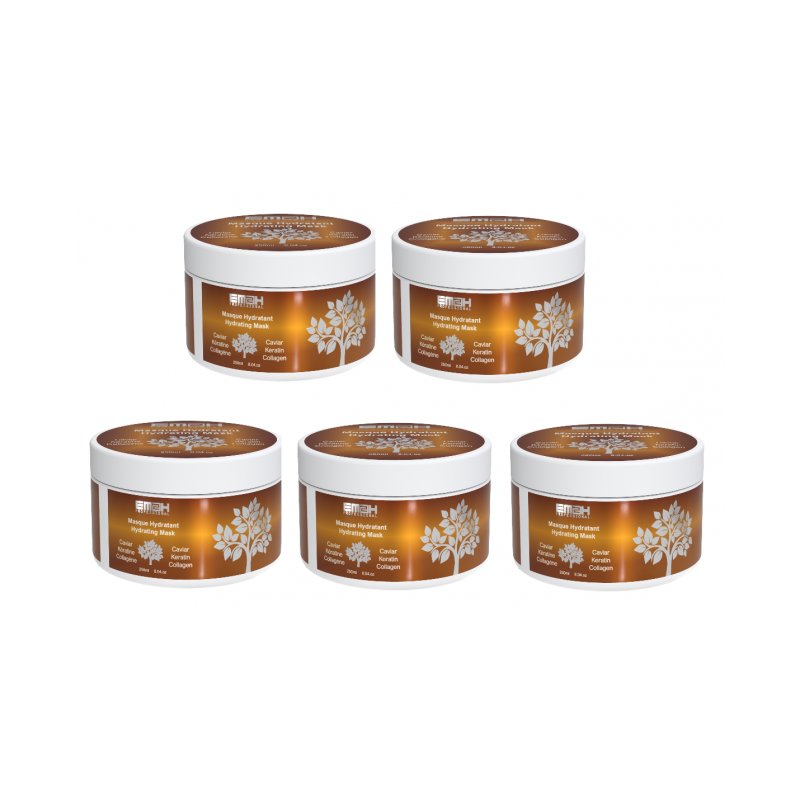 Masque Hydratant intensif Em2h lot de 5