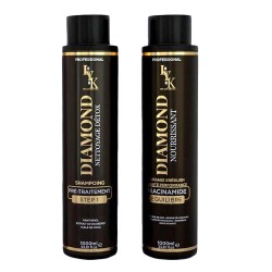 Kit lissage BrŽsilien Diamond 1000 ml - LYK Cosmetics