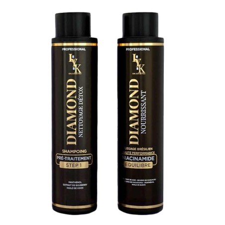 Kit lissage BrŽsilien Diamond 500 ml - LYK Cosmetics
