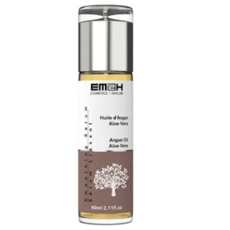 Serum lissant Em2h à  l'huile d'argan et aloe vera 60 ml