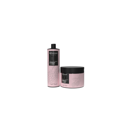 Shampoing & Masque Kératine Framboise 500 ml - Bôheme Secret