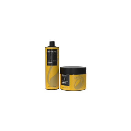 Lot X10 Shampoing & Masque Kératine Mangue - Bôheme Secret 500 ml