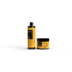 Lot X10 Shampoing & Masque Kératine Mangue - Bôheme Secret 500 ml
