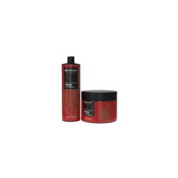 Lot X10 Shampoing & Masque Kératine Grenade - Bôheme Secret 500 ml