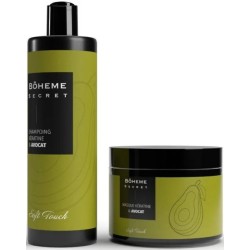 Shampoing & Masque Kératine Avocat 500 ml - Bôheme Secret