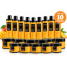 Lot X10 Shampoing & Masque Kératine Mangue - Bôheme Secret 500 ml