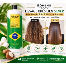 Lissage Brésilien Silver Bôhème Secret 1000 ml | Bellalissage