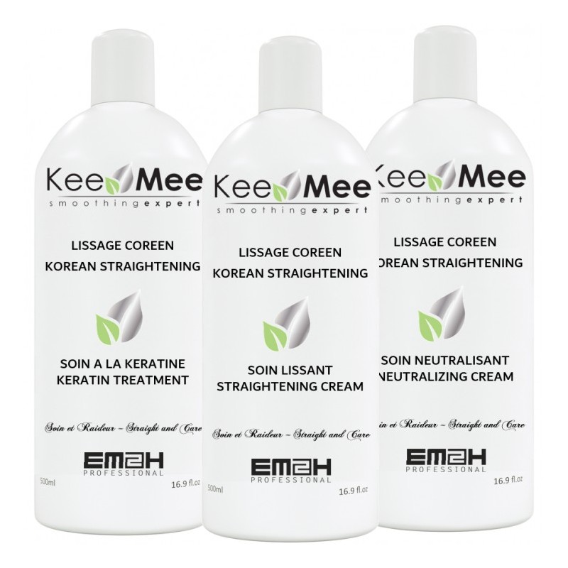 EM2H KIT LISSAGE COREEN / JAPONAIS KEE MEE PERMANENT 500 ml