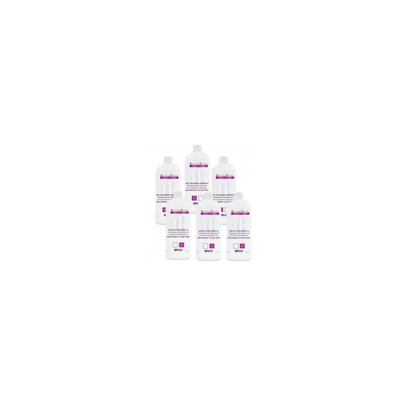 3 KIT ESSENTIAL KERATIN 1000 ML