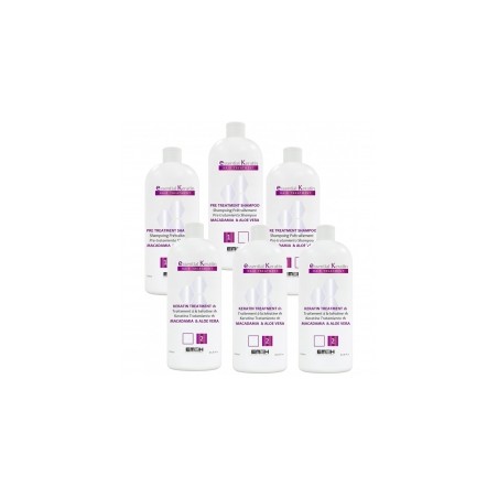 3 KIT ESSENTIAL KERATIN 1000 ML