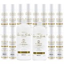 Kit Lissage brésilien EM2H PREMIUM KERATIN CAVIAR 1L 6 shampoings 6 conditionneurs