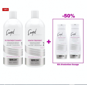 Essential Keratin kit lissage brésilien 500 ml + duo entretien