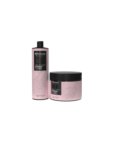 Lot X 10 Shampoings & Masques Kératine & Framboises – Bohême Secret 500 ml