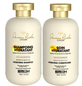 DUO D'ENTRETIEN TOUS LISSAGES PREMIUM KERATIN CAVIAR 300 ml