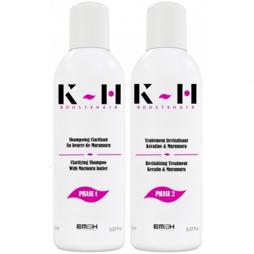 KIT LISSAGE EM2H Boost K-Hair Capillaire 1000 ml