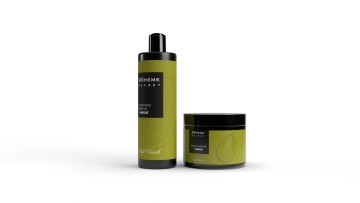 Lot X 10 Shampoings & Masques Kératine & Avocat – Bohême Secret 500 ml