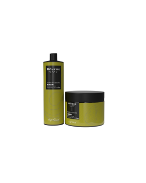 Lot X 10 Shampoings & Masques Kératine & Avocat – Bohême Secret 500 ml