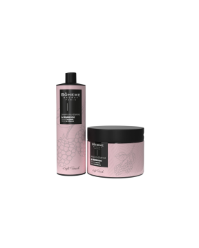 Lot X 10 Shampoings & Masques Kératine & Framboises – Bohême Secret 500 ml