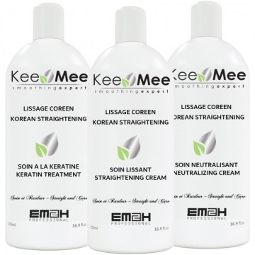 EM2H KIT LISSAGE COREEN / JAPONAIS KEE MEE PERMANENT 500 ml